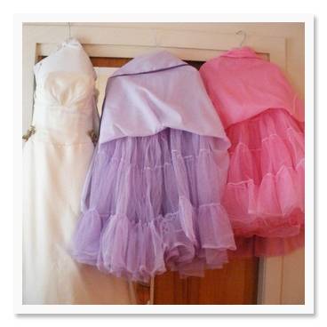 colored crinoline