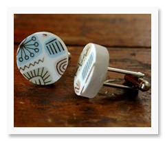 Cufflinks by Broken Plate Cufflinks by Broken Plate