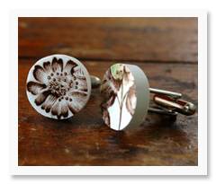 Cufflinks by Broken Plate Cufflinks by Broken Plate