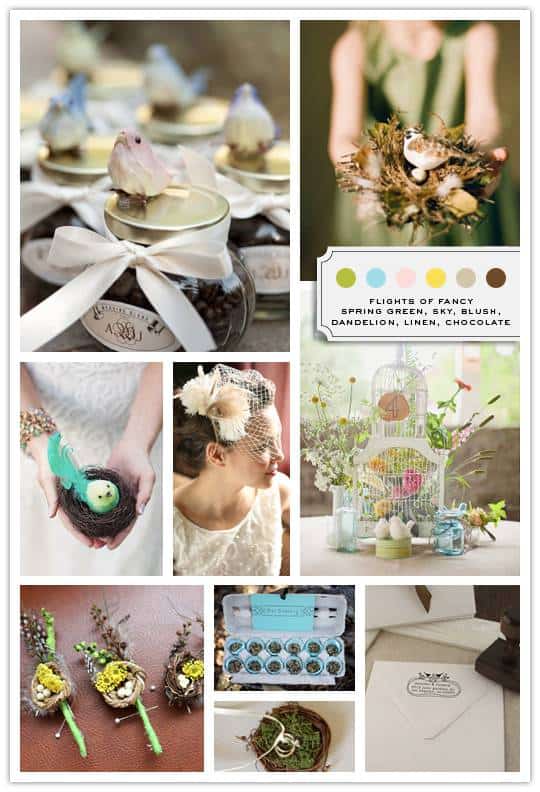 Bird wedding details have been quite the thing for a while but I'm loving Bird wedding details have been quite the thing for a while but I'm loving