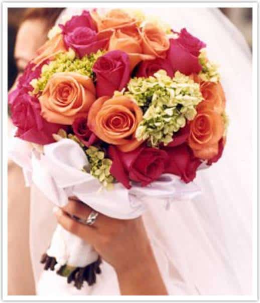 Fresh flowers costs are higher than silk flowers so after looking at your