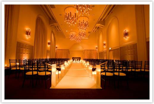  room perfect for a simple yet elegant indoor wedding Indoor Ceremony