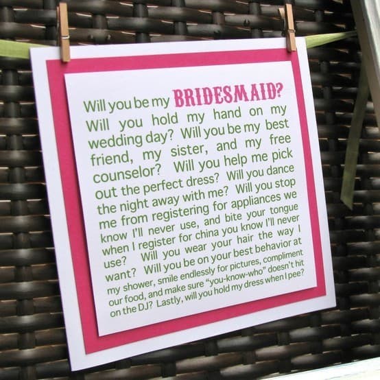 Sweet Ideas to Spoil Your Bridesmaids