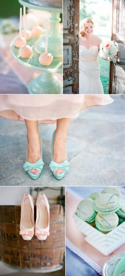 Color Palettes for a Vintage Wedding