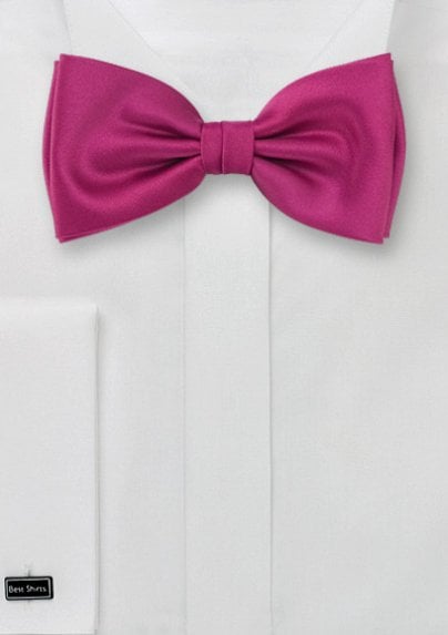 Magenta-Pink Bow Tie