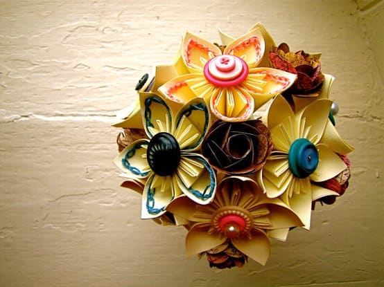 Silk Flowers CAN Make a Beautiful Bouquet Fake Flower Bouquet