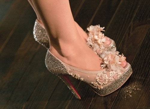 Wedding Shoes with Glitter