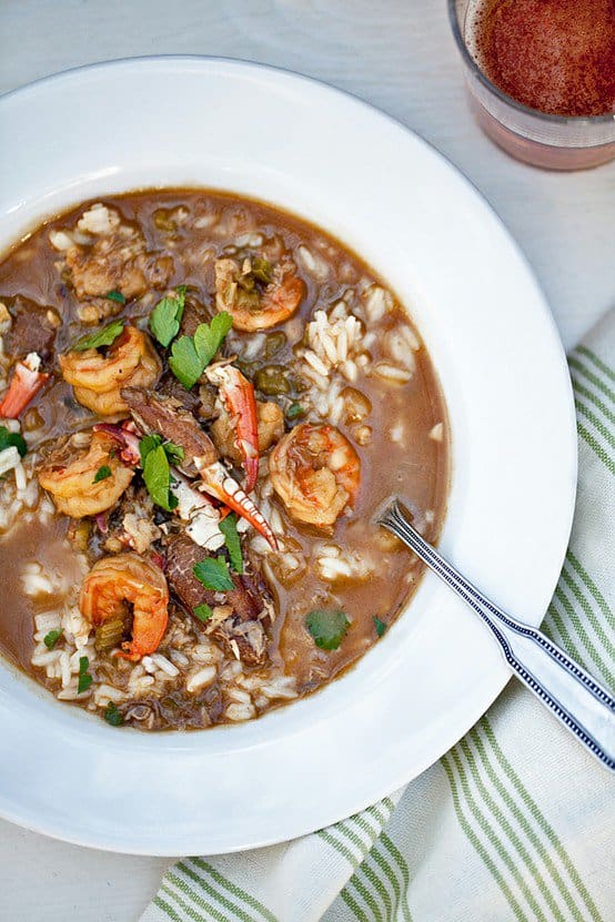 Fun Local Food Ideas for Your Wedding Reception Seafood Gumbo