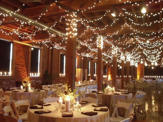 Wedding Decor: Twinkling Lights