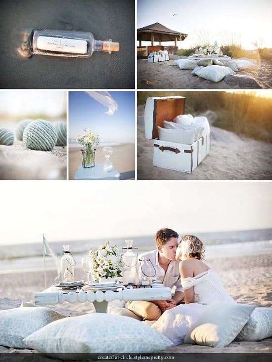 Casual Beach Wedding