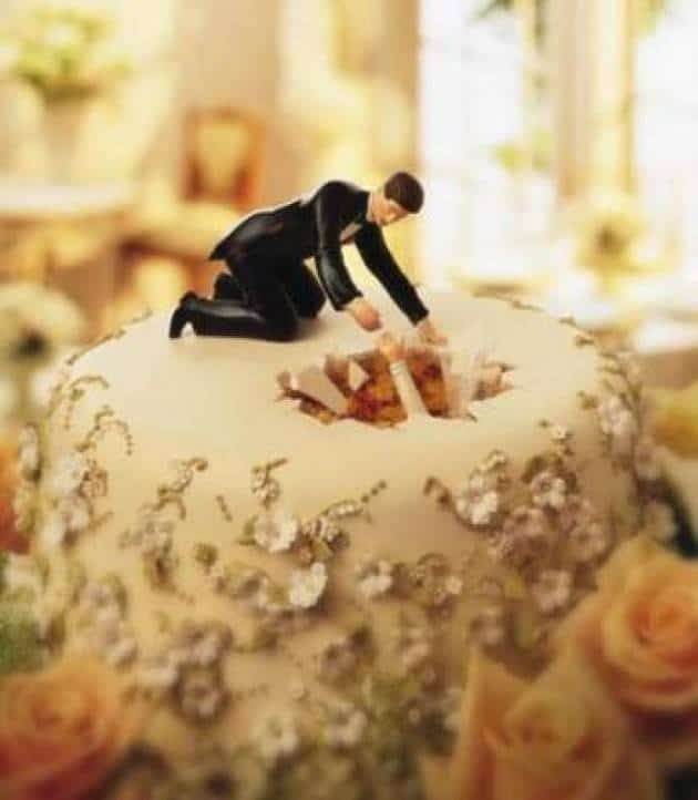 Funny Wedding Cake Topper