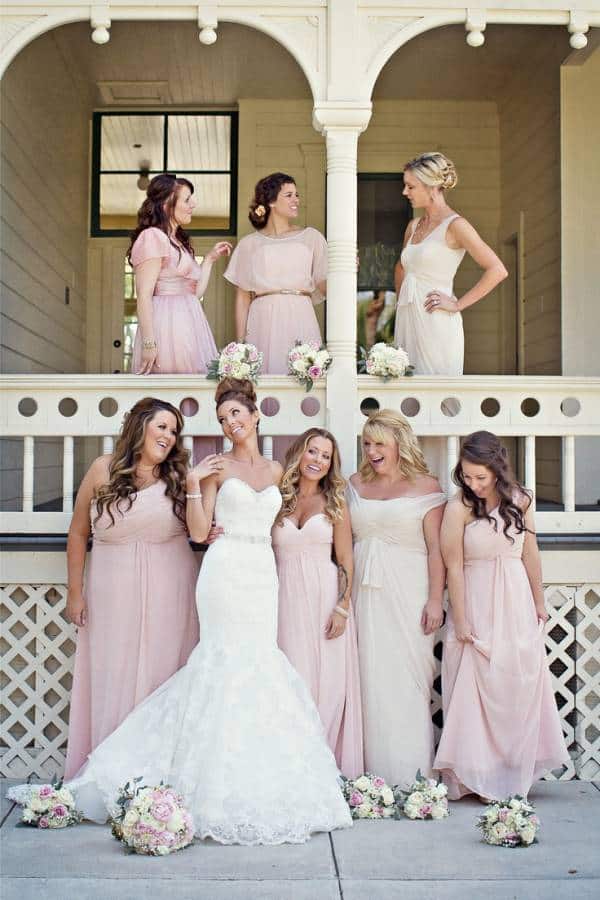 Choosing Your Bridesmaids Dresses Bride and Bridesmaids