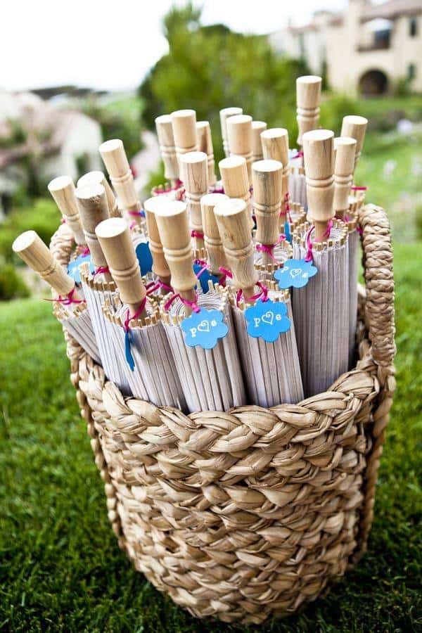 What to do If It Rains on Your Wedding Day Umbrellas for Wedding Guests