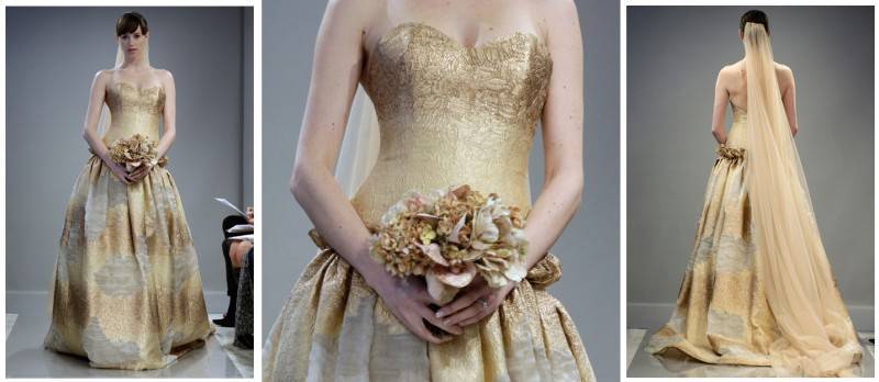 5 Beautiful Colored Wedding Dresses
