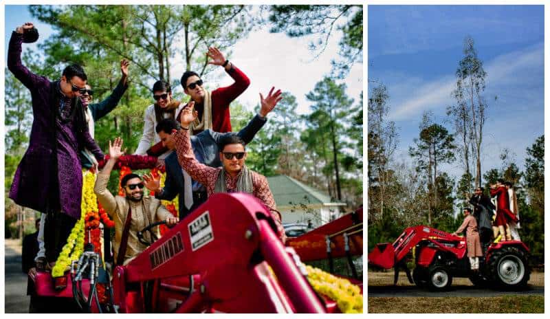 Yup..that's a tractor. Pure Awesome!