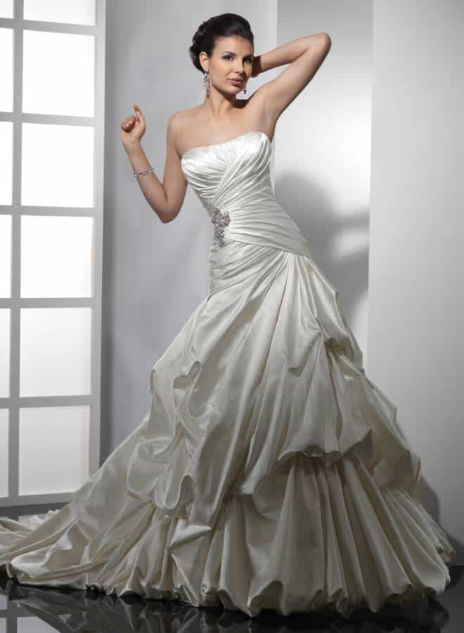X Stunning Asymmetrical Wedding Gowns