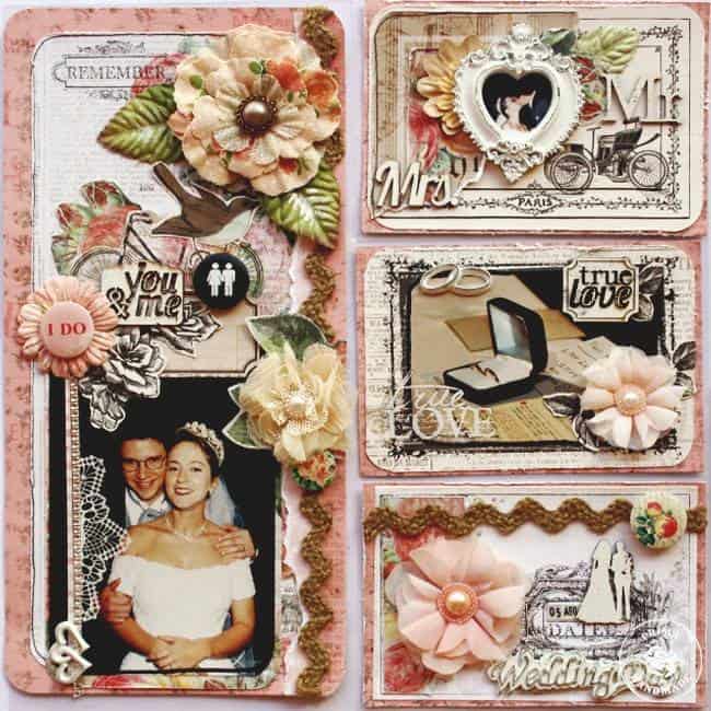  Beautiful Wedding Scrapbook Collections for the Soon to be Bride