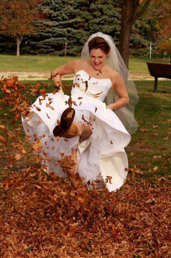 Brilliant Fall Wedding Pictures
