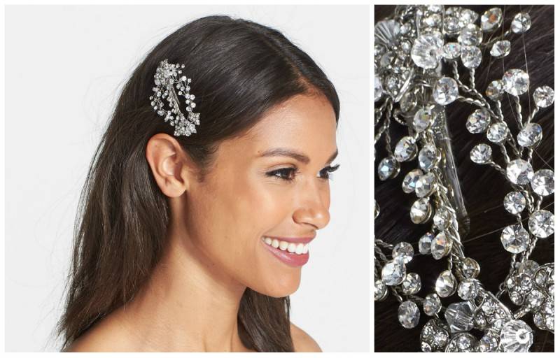 The Wedding Belles New York ‘Endure’ Czech Crystal Clip 