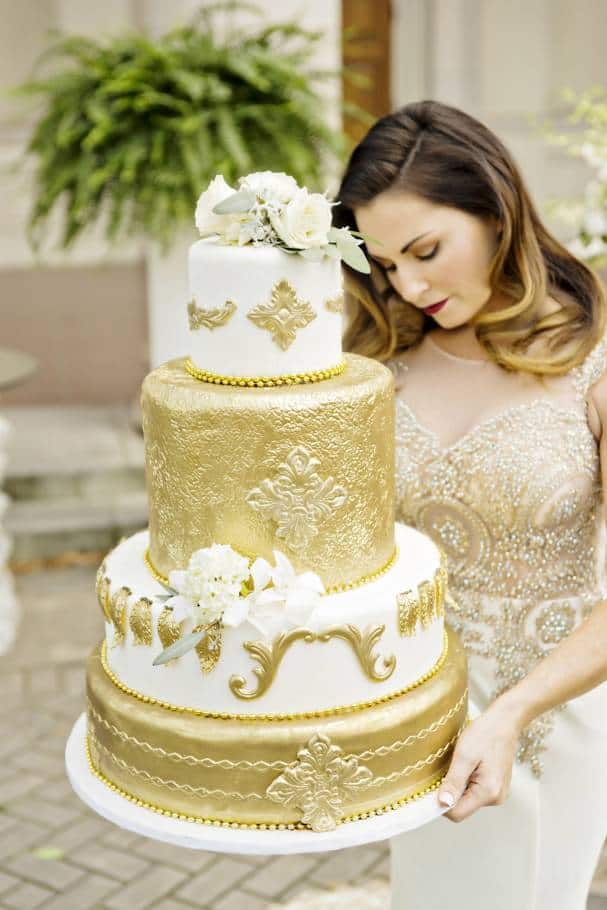 Four Tiered Fake Cake