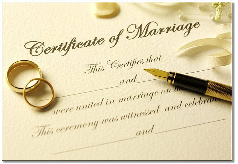 MarriageCertificate