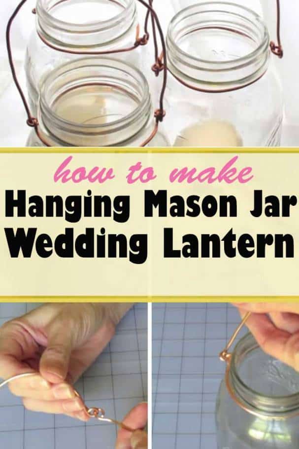 diy hanging mason jar lantern