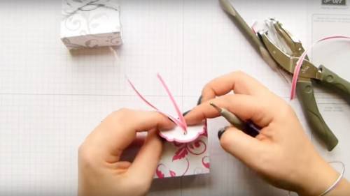 diy wedding favor box
