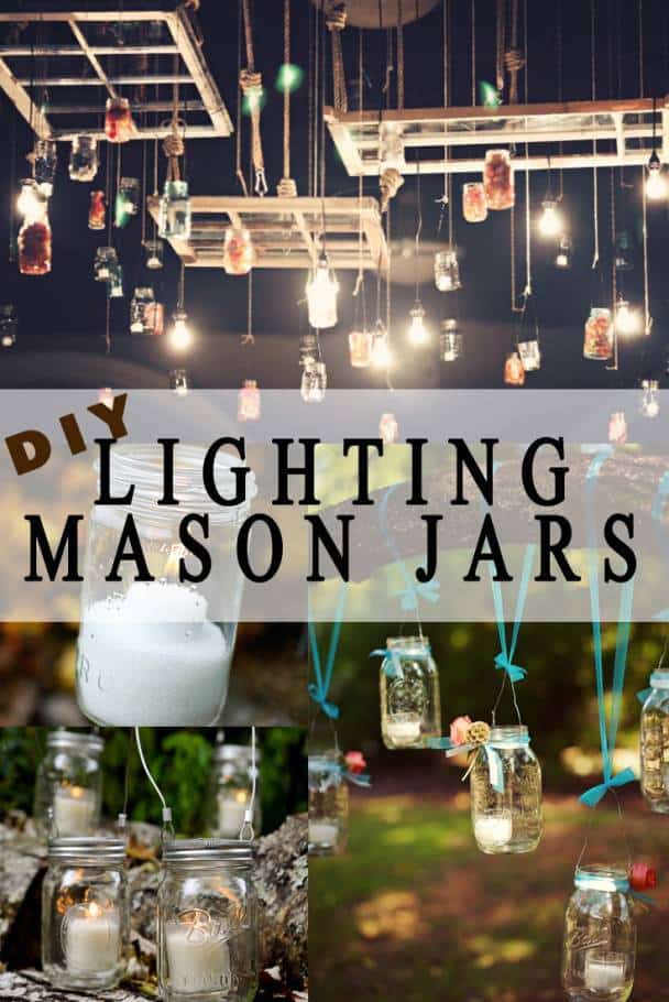 DIY Mason Jar Lighting The Inspired Bride