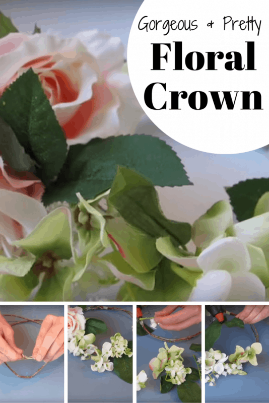 diy floral crown