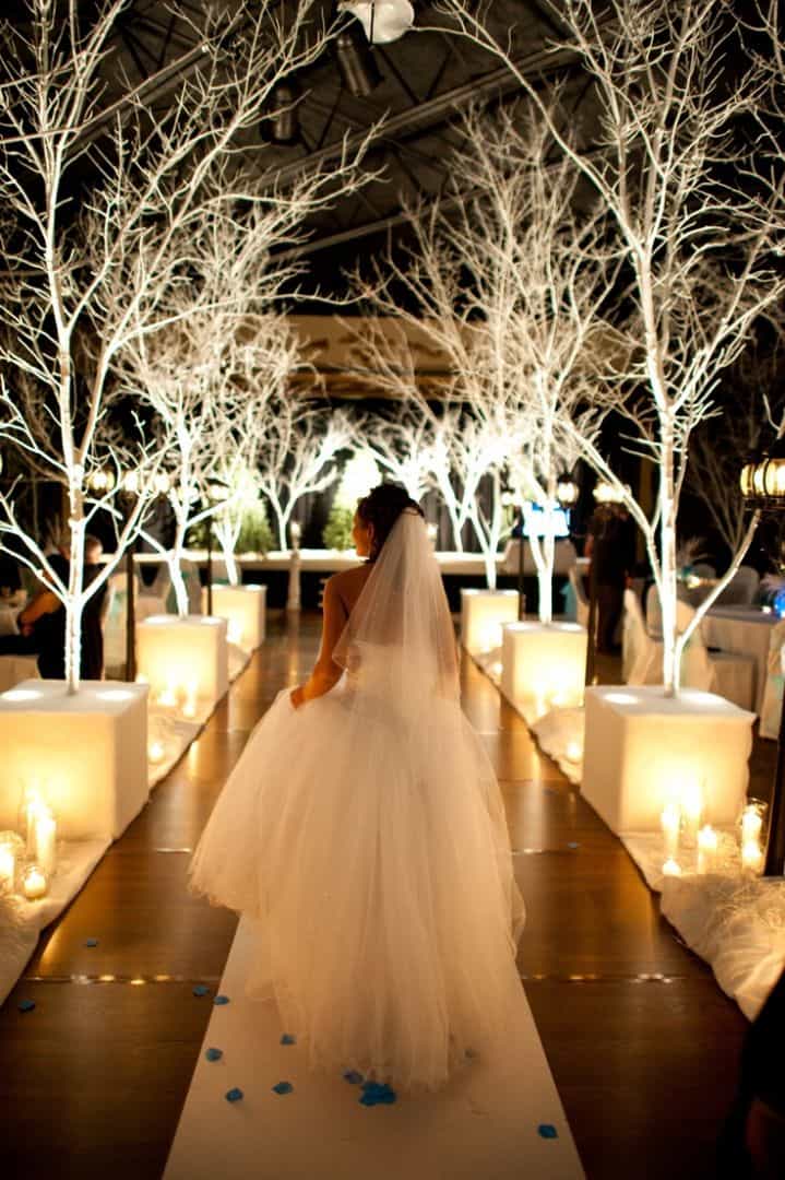 Photo by Pinterest via Winter Wedding Wonderland | https://www.pinterest.com/explore/winter-wonderland-wedding/