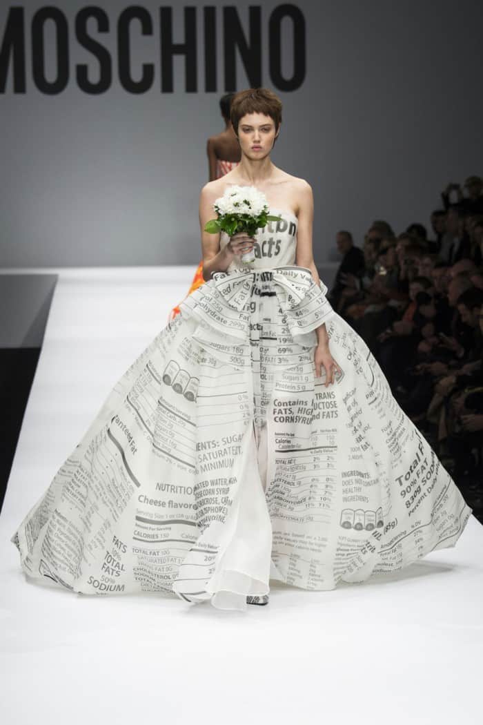utterly different wedding dresses - wrapped in letters