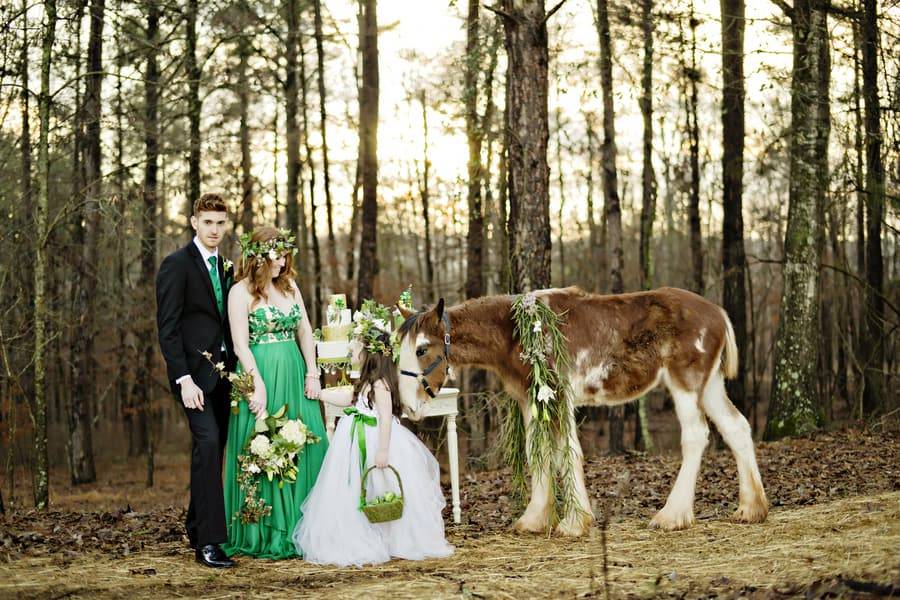 Bohemian St. Patrick's Day Shoot by Andie Freeman Photography