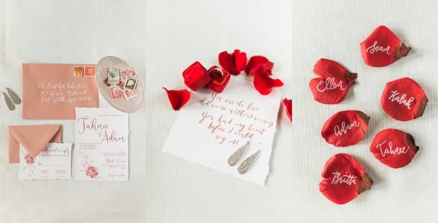 romantic valentines day wedding inspiration