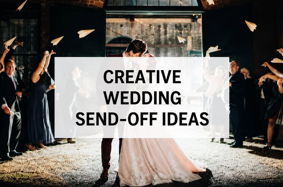 Creative Wedding Send-Off Ideas Beyond Sparklers 4 Creative Wedding Send-Off Ideas Beyond Sparklers 3