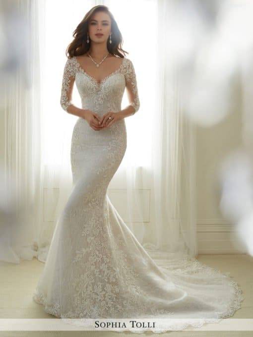 10 Gorgeous Long Sleeve Wedding Dresses You Will Love