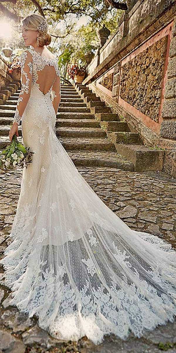 10 Gorgeous Long Sleeve Wedding Dresses You Will Love