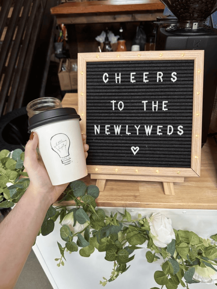 DIY Wedding Coffee Bar: Simple Ideas to Spice Up Your Reception 28 DIY Wedding Coffee Bar: Simple Ideas to Spice Up Your Reception 27