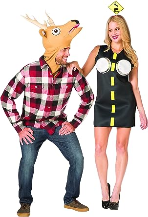 Deer in Headlights Couples Costume