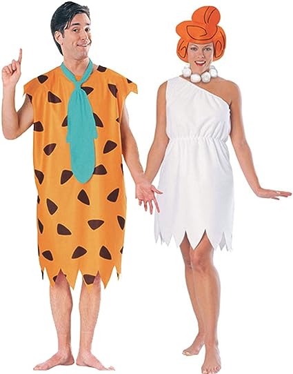 FutureMemories Fred and Wilma Flintstone Costume Set