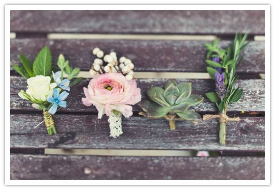 Do It Yourself Project: Romance and Lace Boutonniere 5