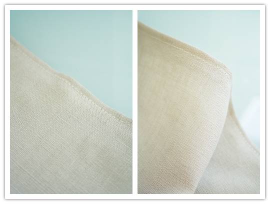 Do It Yourself Project: Stamp Printed Linen Napkins 7