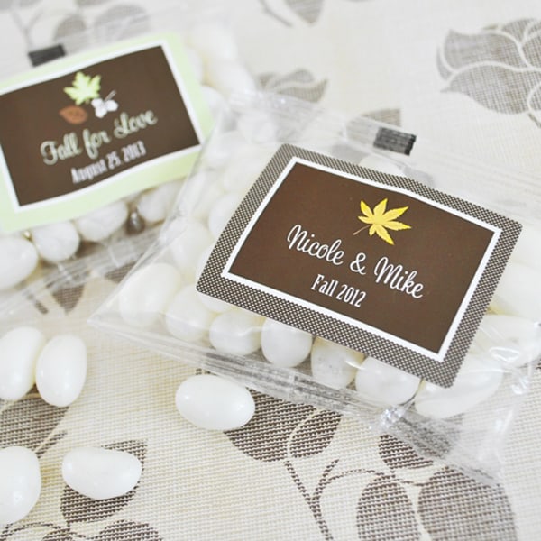 Fall Weddings: Edible Favors