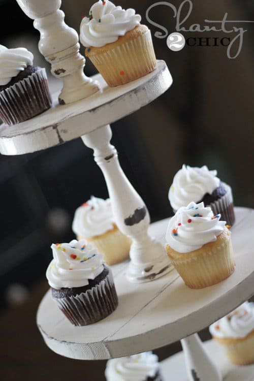 Fancy Fakeout: DIY Cupcake Tower Stand