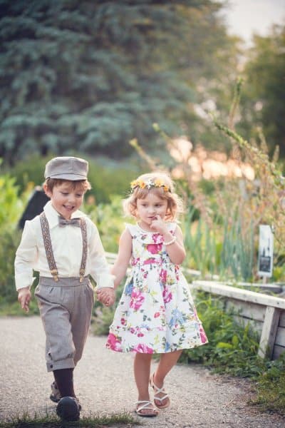 How to Make Sure Your Flower Girl and Ring Bearer Get It Right Flower Girl and Ring Bearer