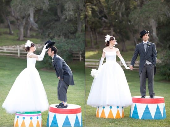 Beautiful Carnival-Themed Wedding Ideas Carnival Wedding Attire