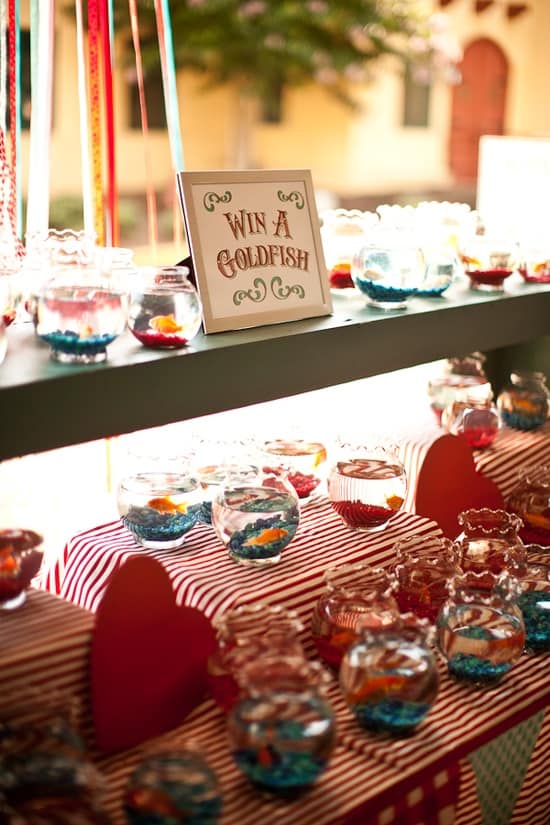 Beautiful Carnival-Themed Wedding Ideas Carnival Wedding Game