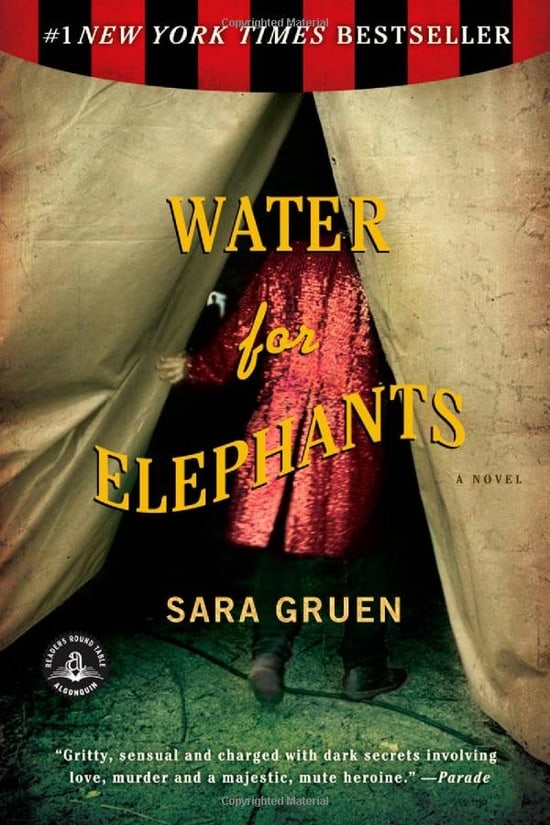 A Very Bookish Wedding Shower Water for Elephants Book