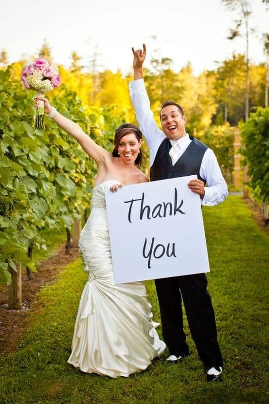 Wedding Thank You Card