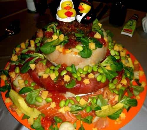 Oh No: 6 Wedding Cake Fails Sushi Wedding Cake Fail