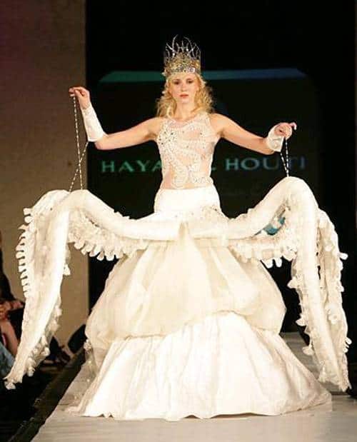 6 Crazy Wedding Dresses Octopus Wedding Dress